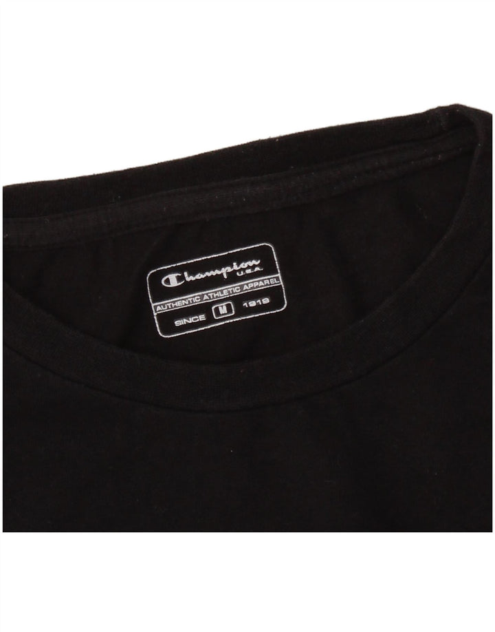 CHAMPION Damen Top Langarm UK 14 Medium Schwarz