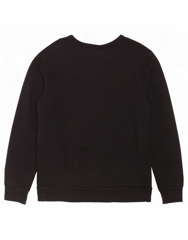 Gap Herren-Sweatshirt mit Grafik, groß, aus schwarzer Baumwolle