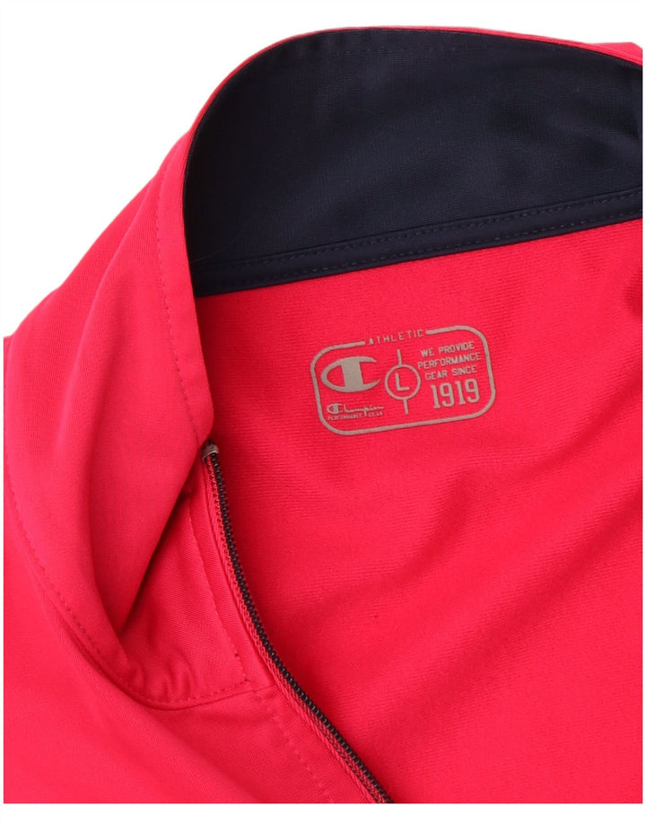 Champion Damen-Trainingsanzug-Top-Jacke, UK 14, Größe L, Rosa