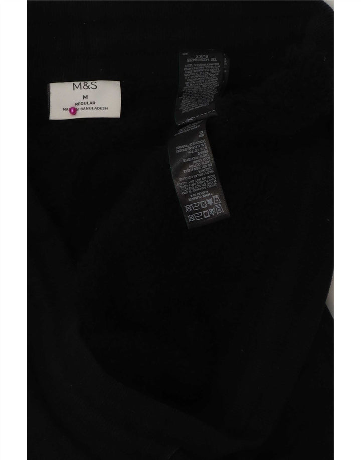 Marks & Spencer Herren-Trainingshose, normal, Jogginghose, Mittelschwarz