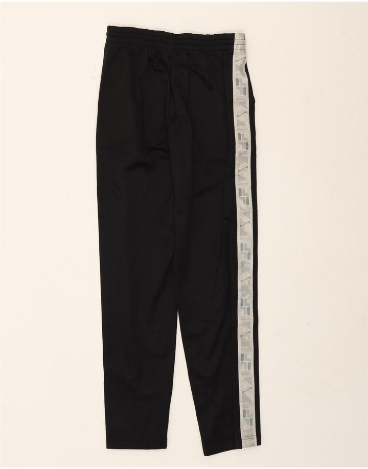 Fila Damen-Trainingshose mit Grafik, Größe IT 42, Mittelschwarz, Farbblock