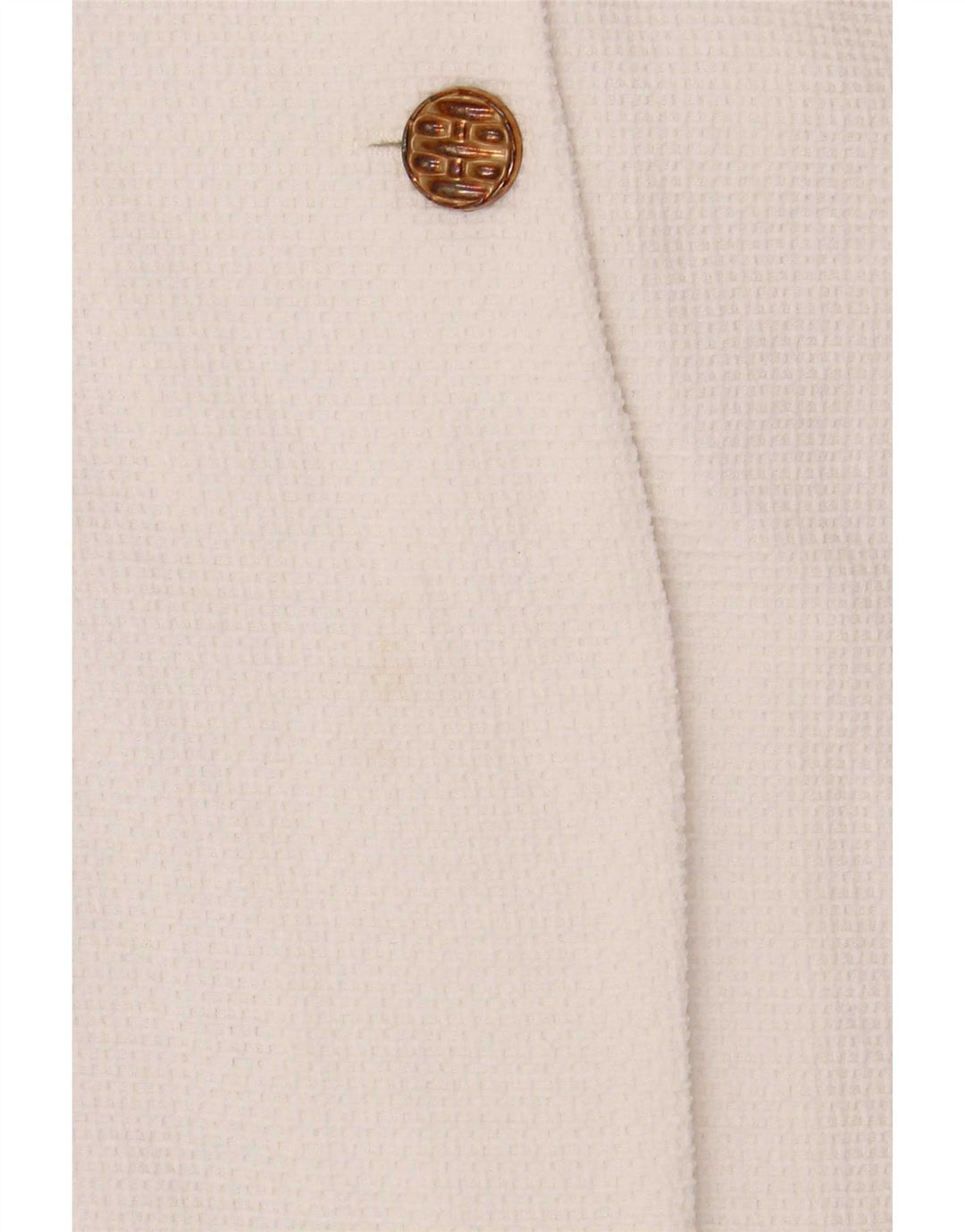 Zara Damen Bolerojacke UK 16 Large Weiß Polyester