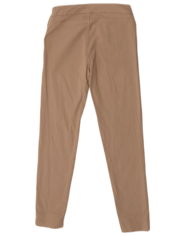 Zara Damen Slim Freizeithose XS W24 L27 Beige