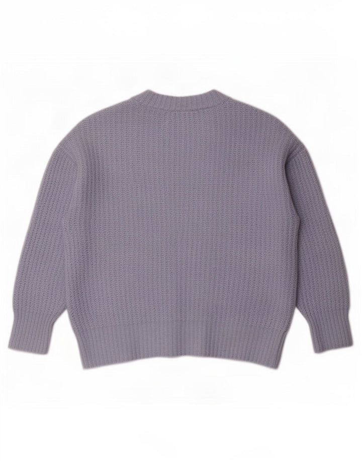 Zara Damen-Strickjacke in Übergröße, UK 14, Mittelblau, Polyester