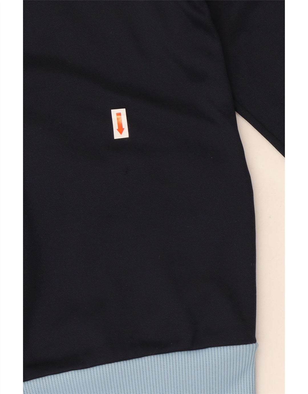 Adidas Damen-Trainingsanzug-Top-Jacke, UK 12, mittleres Marineblau, Farbblock