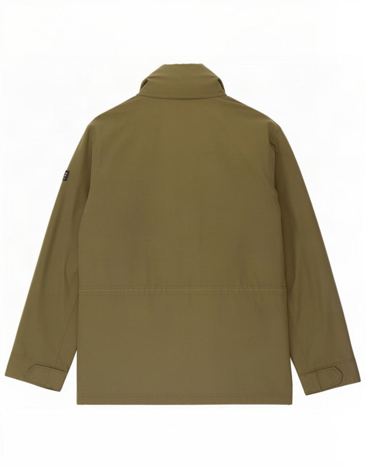 Timberland Herren Utility Jacke UK 40 Large Khaki Baumwolle