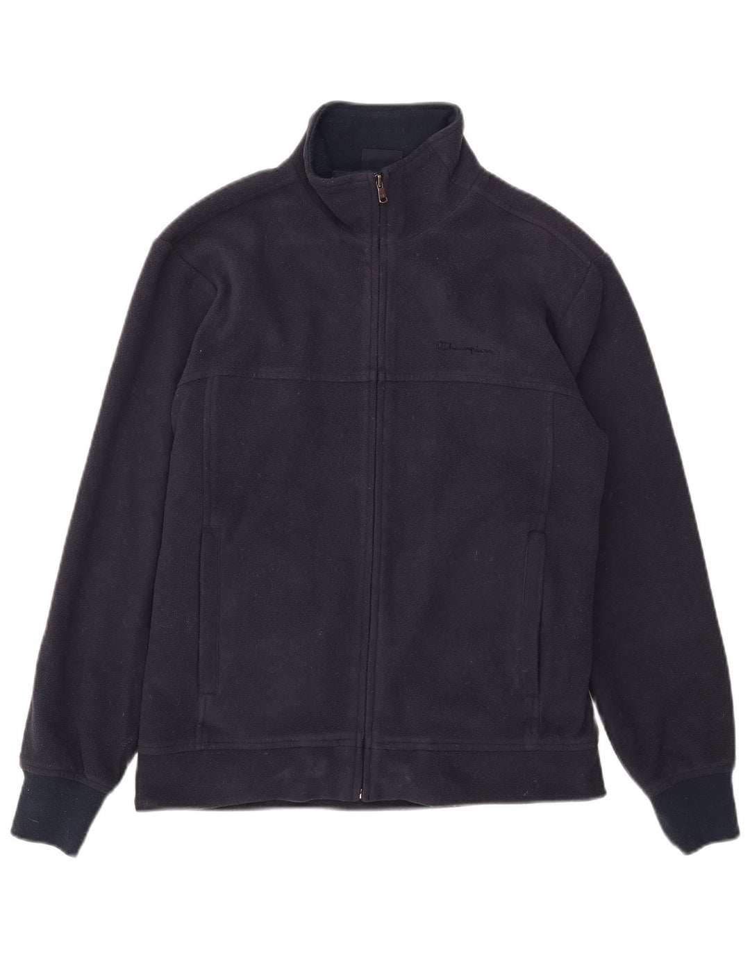 Champion Herren Fleecejacke UK 38 Medium Marineblau Polyester