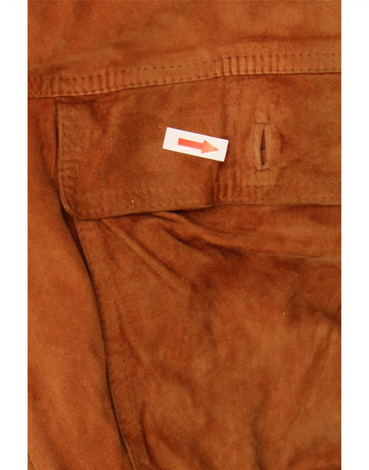 Pielini Herren Wildleder Bomberjacke IT 56 3XL Beige