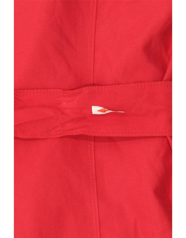 Marks & Spencer Damen Trenchcoat UK 16 Large Rosa Polyester