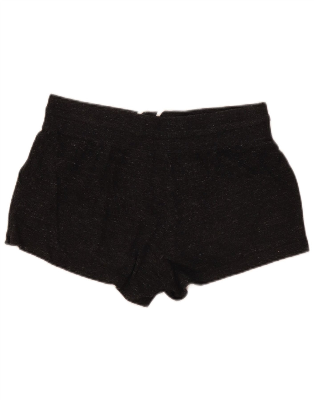 Nike Damen-Sportshorts UK 14 Mittelgrau gefleckte Baumwolle