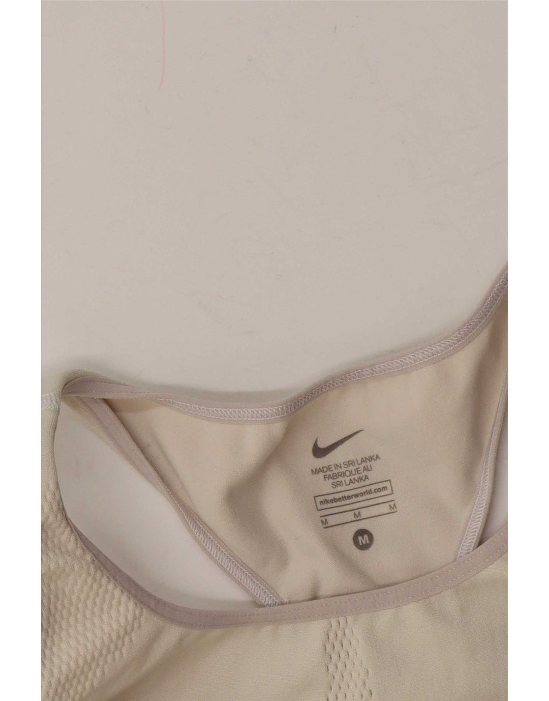 Nike Damen Weste Top UK 12 Medium Off White