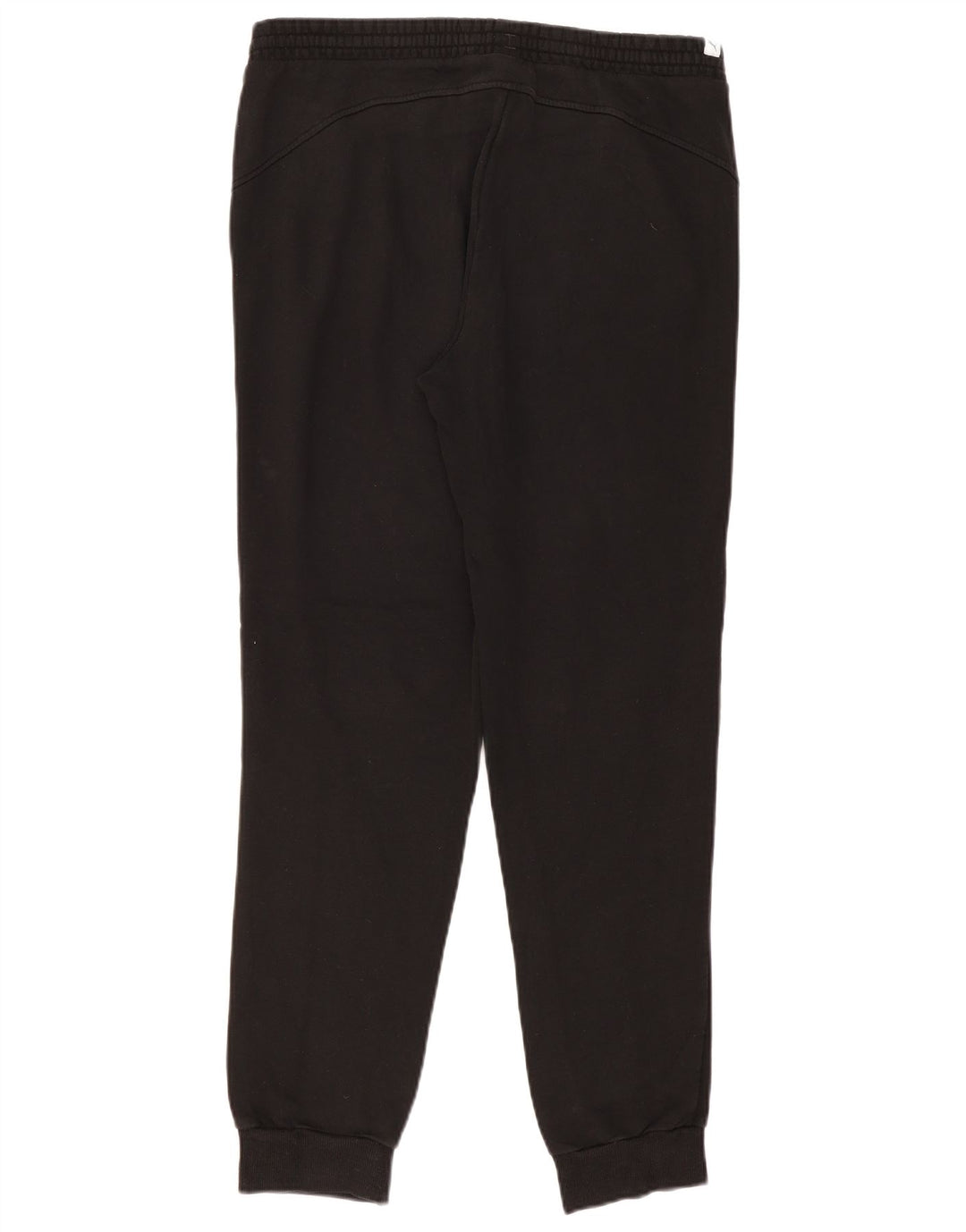 PUMA Damen Trainingshose Jogger UK 16 Large Schwarz Baumwolle