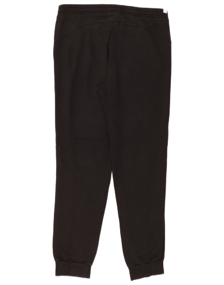 PUMA Damen Trainingshose Jogger UK 16 Large Schwarz Baumwolle