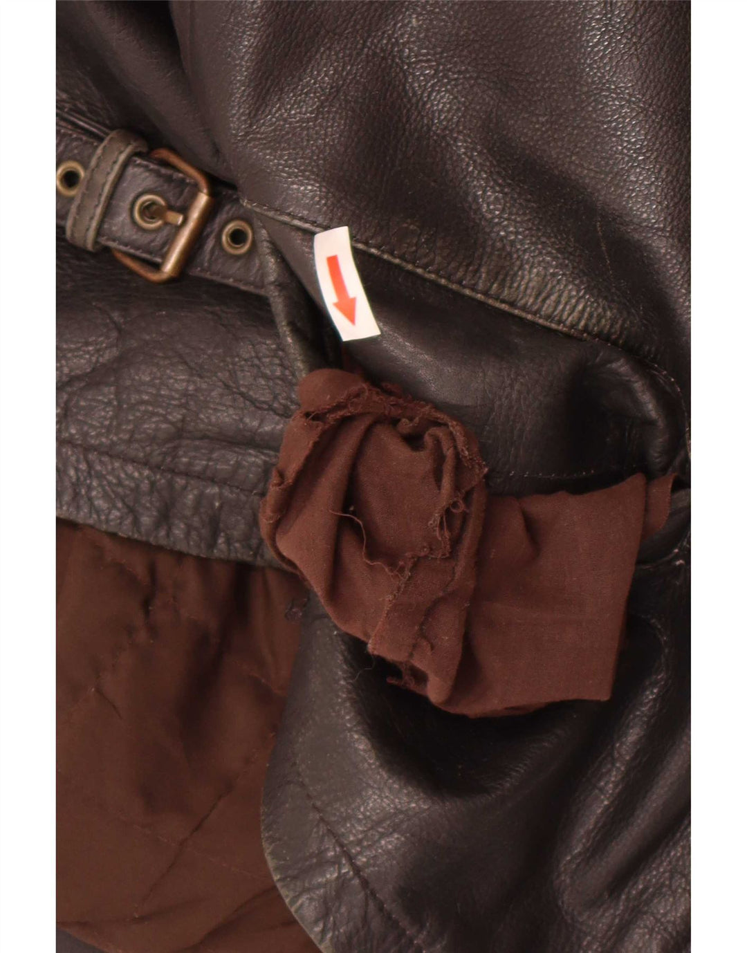 Bomb Boogie Herren Lederjacke UK 36 Small Braun