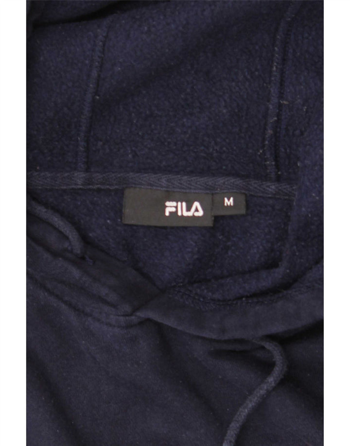 Fila Herren-Kapuzenpullover mit Grafik, mittelmarineblaue Baumwolle