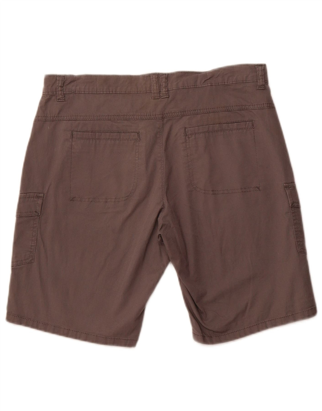 LEE Damen-Cargoshorts mit mittelhohem Bund, US 8, Mittel, W32, graue Baumwolle