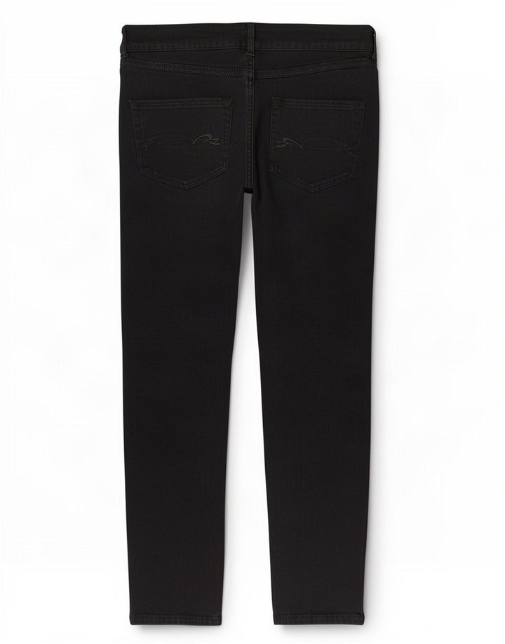 Max & Co. Gerade Damen-Freizeithose W32 L27 Schwarz