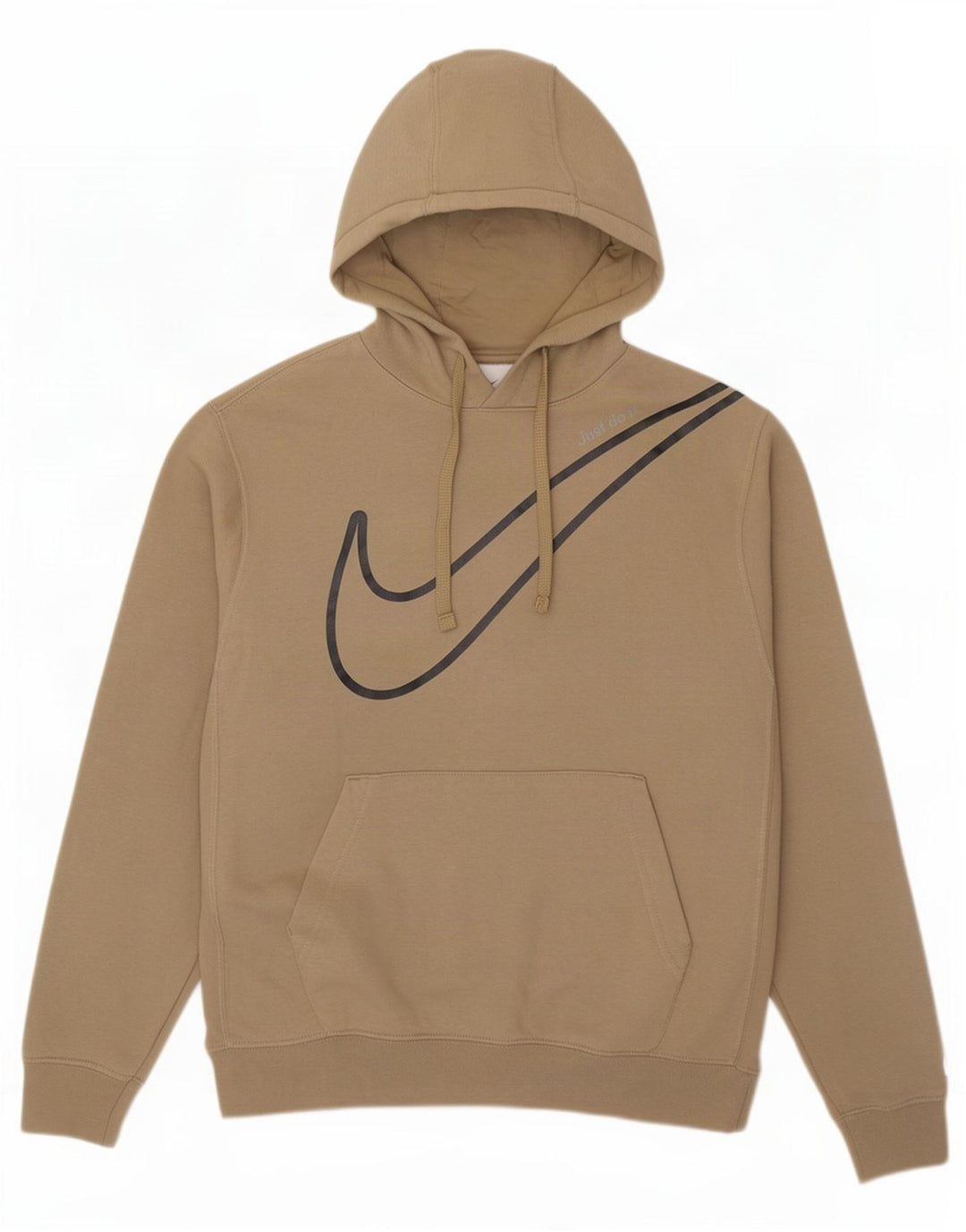 Nike Herren-Kapuzenpullover mit Grafik, mittelbeige Baumwolle