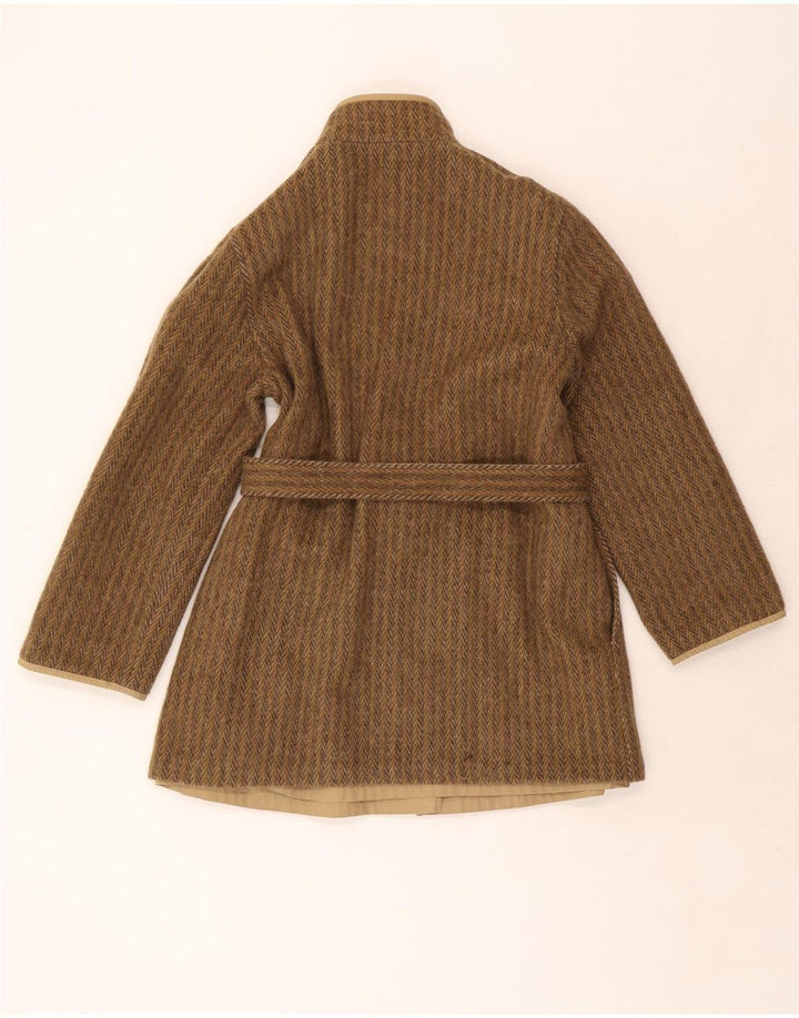 Vintage Damen Wendemantel IT 42 Medium Khaki