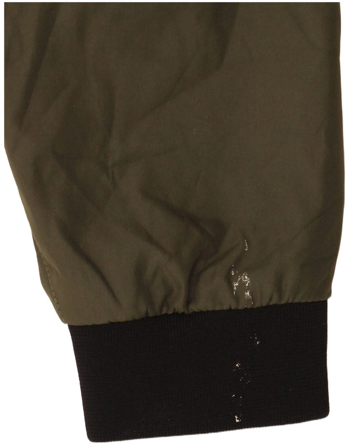 Jack & Jones Herren-Windbreakerjacke mit Kapuze, UK 36, Größe S, Khaki, Polyester