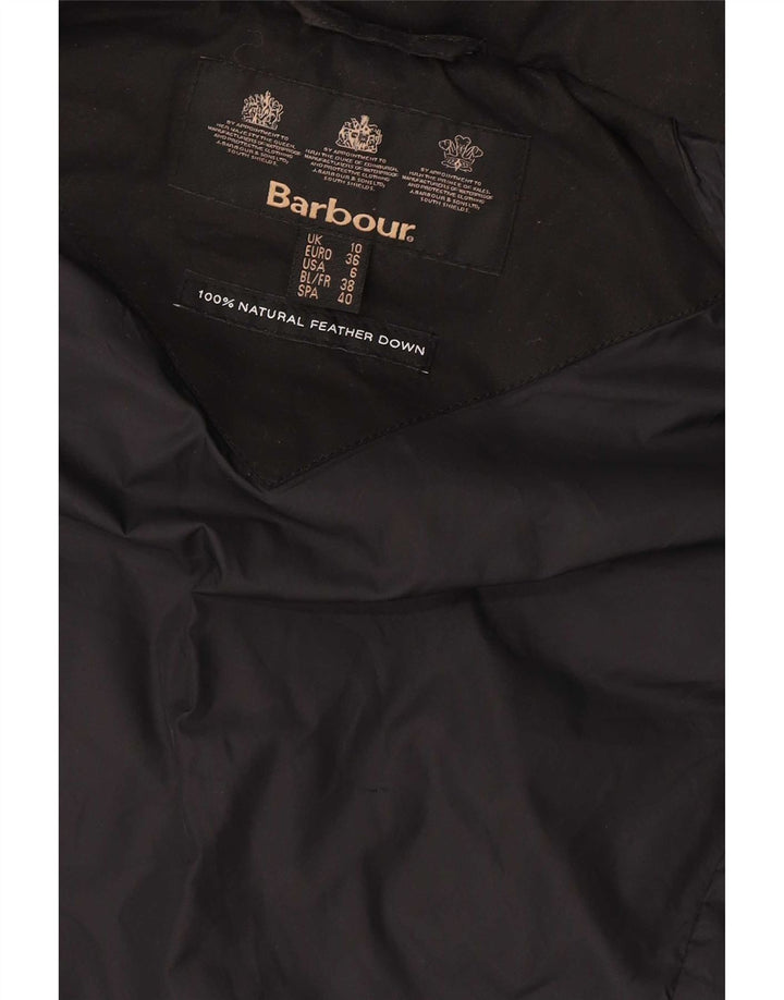 Barbour Damen Wattierte Weste UK 10 Small Schwarz