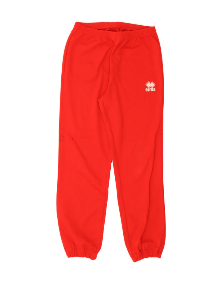 ERREA Mens Tracksuit Trousers Joggers Medium Red Polyester Vintage Errea and Second-Hand Errea from Messina Hembry 