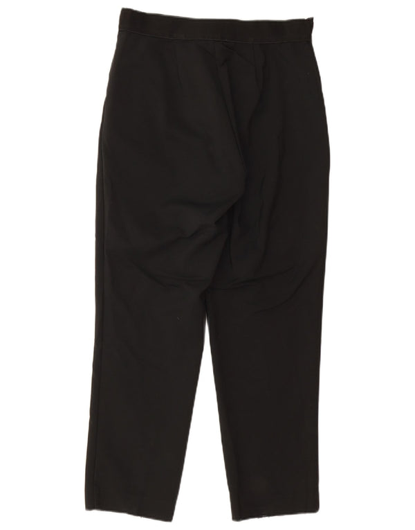 Marks & Spencer Damen Tapered Cropped-Hose UK 10 Small W28 L25 Schwarz