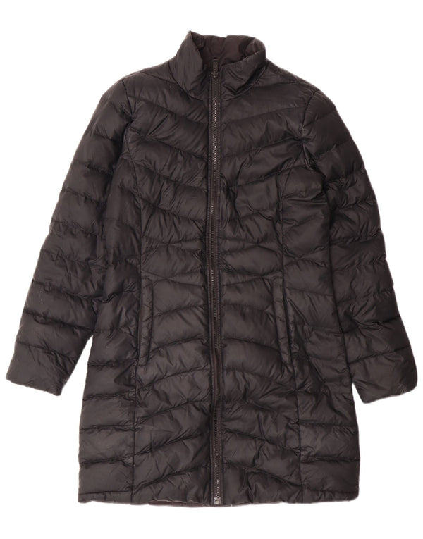 The North Face Damen Reversibler gepolsterter Mantel UK 12 Mittelschwarzes Nylon