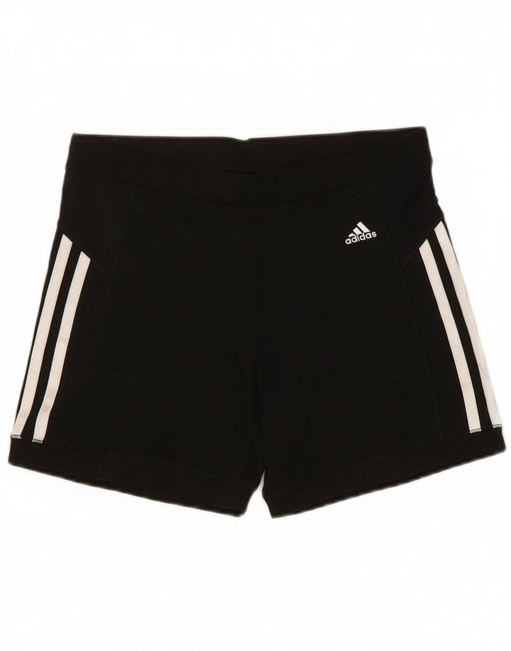 Adidas Damen Climacool Sport Shorts UK 14 Medium Schwarz Polyester