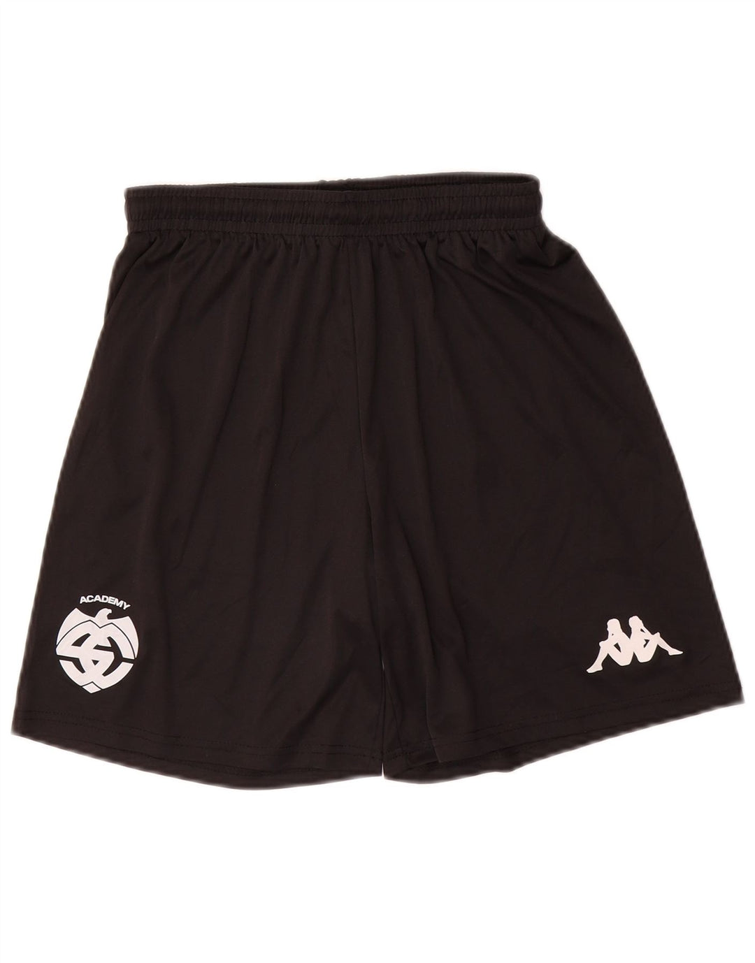Kappa Herren Graphic Sport Shorts Small Schwarz