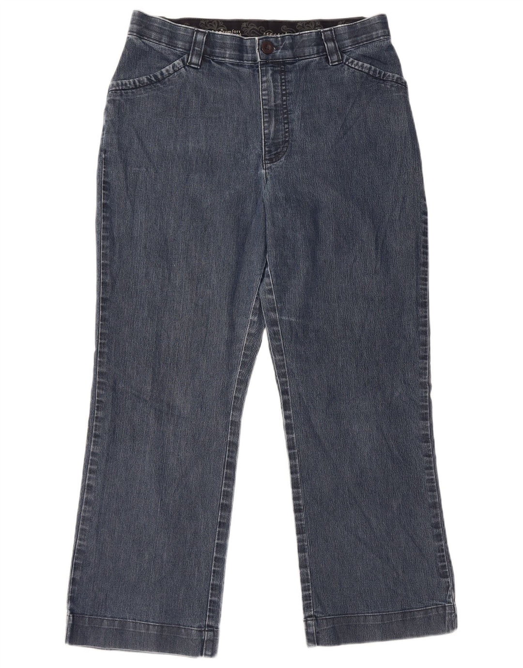 LEE Damen Greensboro Comfort Fit Straight Jeans W32 L26 Blaue Baumwolle