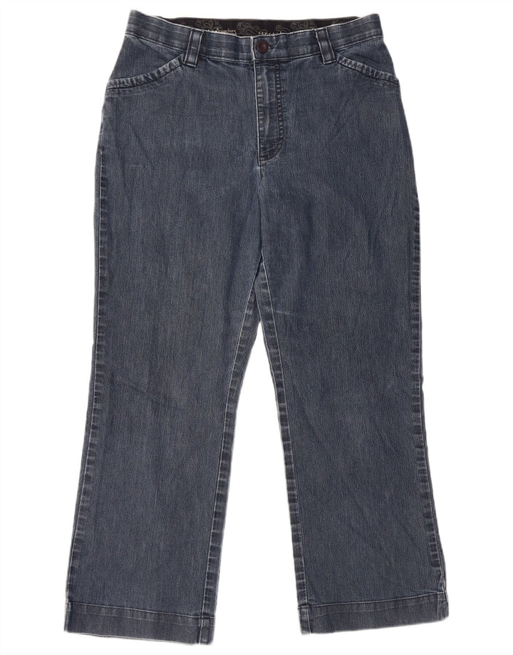 LEE Damen Greensboro Comfort Fit Straight Jeans W32 L26 Blaue Baumwolle