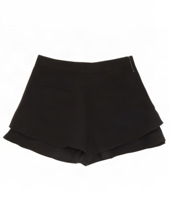 Zara Damen-Shorts mit hoher Taille, lässig, Größe L, W30, Schwarz