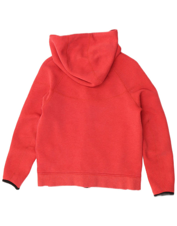 Nike Mädchen Fleece-Kapuzenpullover mit Reißverschluss, reguläre Passform, 12–13 Jahre, Größe L, Rosa