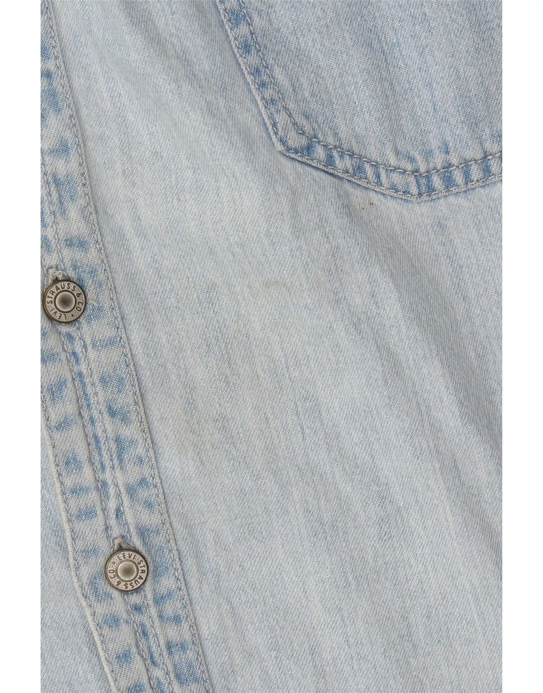 Levi's Herren-Jeanshemd XL aus blauer Baumwolle