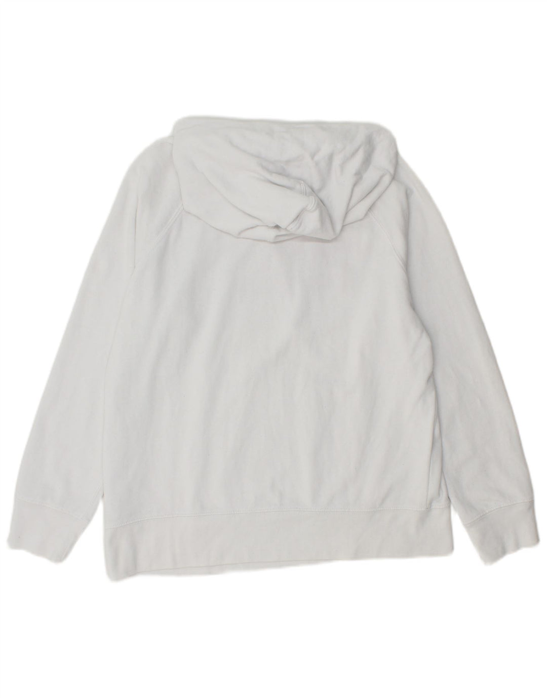LEVI'S Womens Graphic Hoodie Jumper UK 14 Medium White