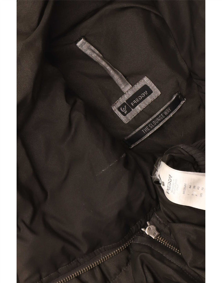 Freddy Damen Wattierte Jacke IT 44 Mittelgraues Polyester