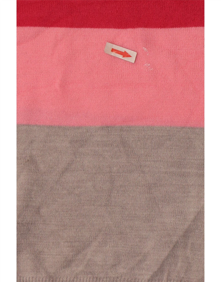 Marks & Spencer Damen-Pullover mit Rundhalsausschnitt, Gr. 8, Größe S, Mehrfarbig
