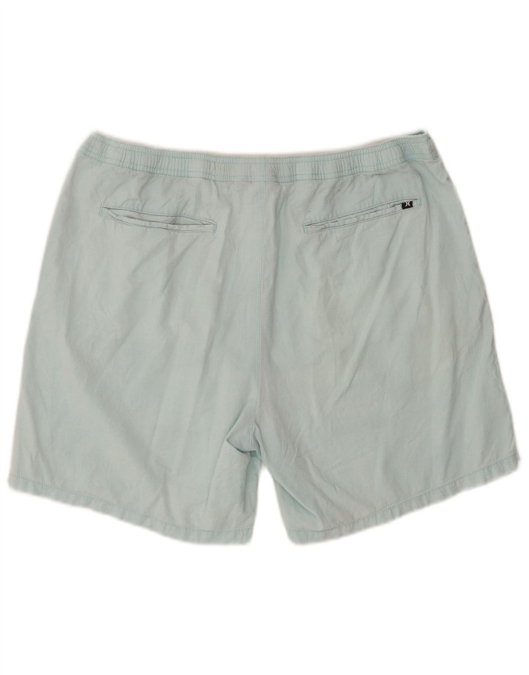 Hurley Herren Chino-Shorts, Größe L, W36, Blau, Baumwolle