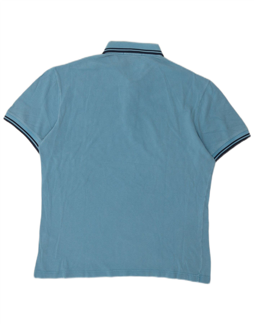 Fred Perry Herren Slim Fit Poloshirt Mittelblaue Baumwolle