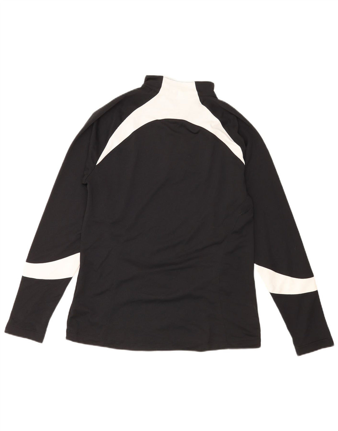 Under Armour Herren-Pullover-Trainingsanzugoberteil mit Reißverschluss, Mittelschwarz, Farbblock