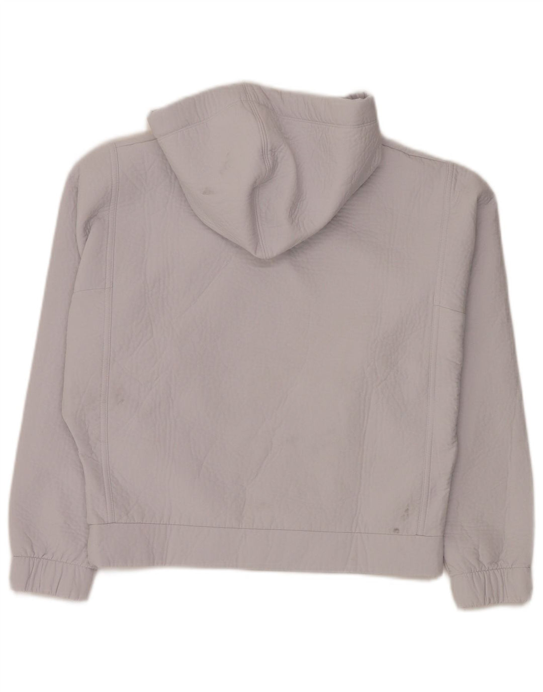 REEBOK Damen Übergroßer Kapuzenpullover UK 4/6 XS Off White Polyester