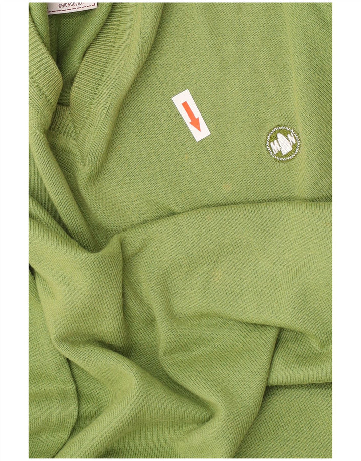 Murphy & Nye Herren Sailmakers Regular Fit V-Ausschnitt Pullover Pullover XL Grün