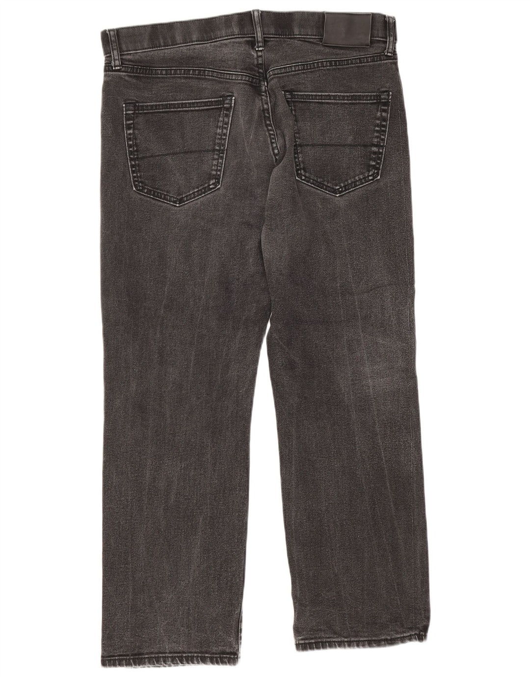 Marks & Spencer Herren Straight Jeans W34 L29 Schwarze Baumwolle