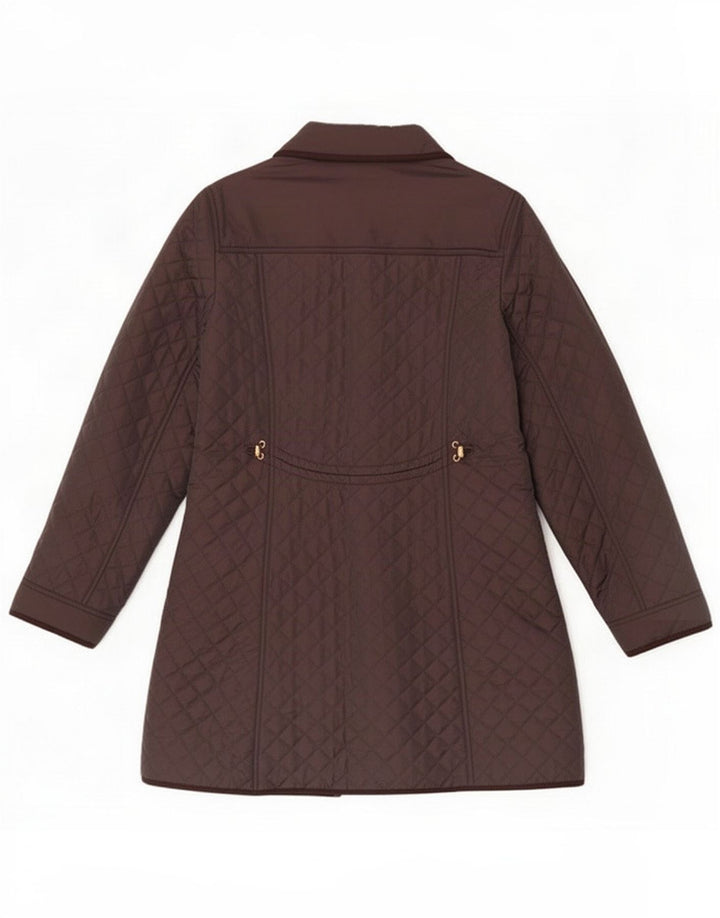 Hobbs Damen Steppjacke UK 12 Mittelbraunes Nylon