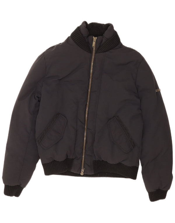 Iceberg Damen Wattierte Jacke IT 52 2XL Schwarz