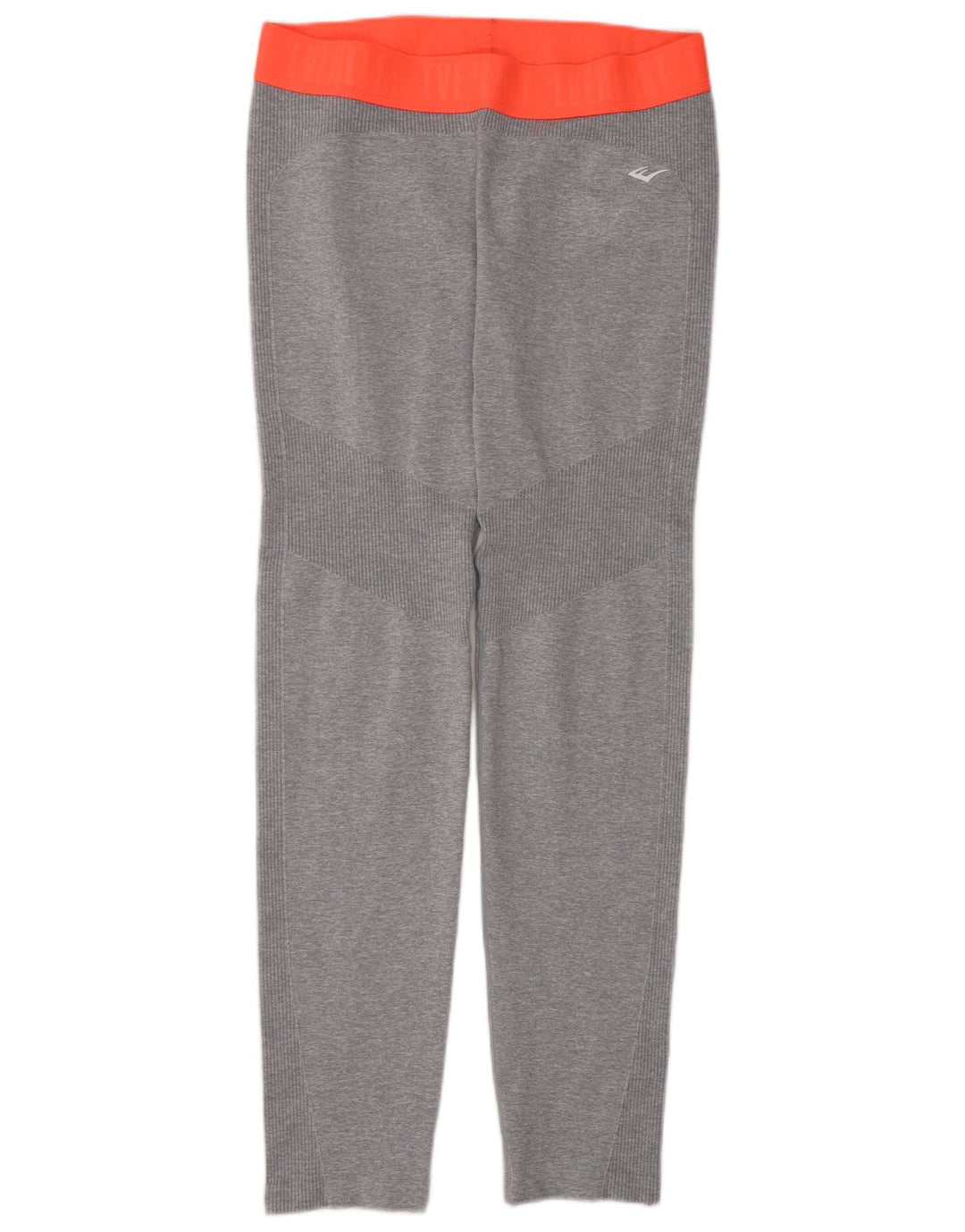 Everlast Grafik-Leggings für Damen, UK 16, groß, graues Colourblock-Polyamid