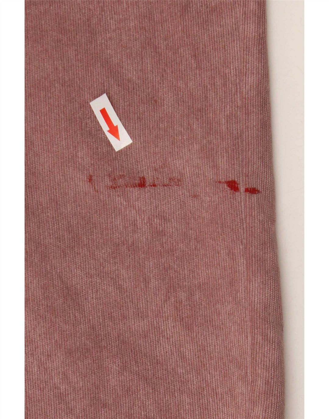 Zara Herren-Cord-Hemd mit lockerer Passform, Mittelrosa, Polyester