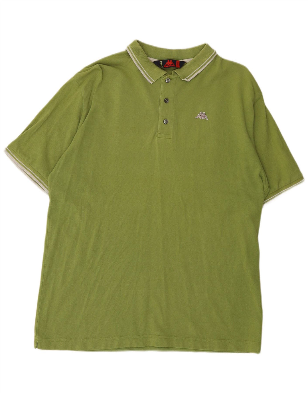 KAPPA Herren Poloshirt XL Grün Baumwolle