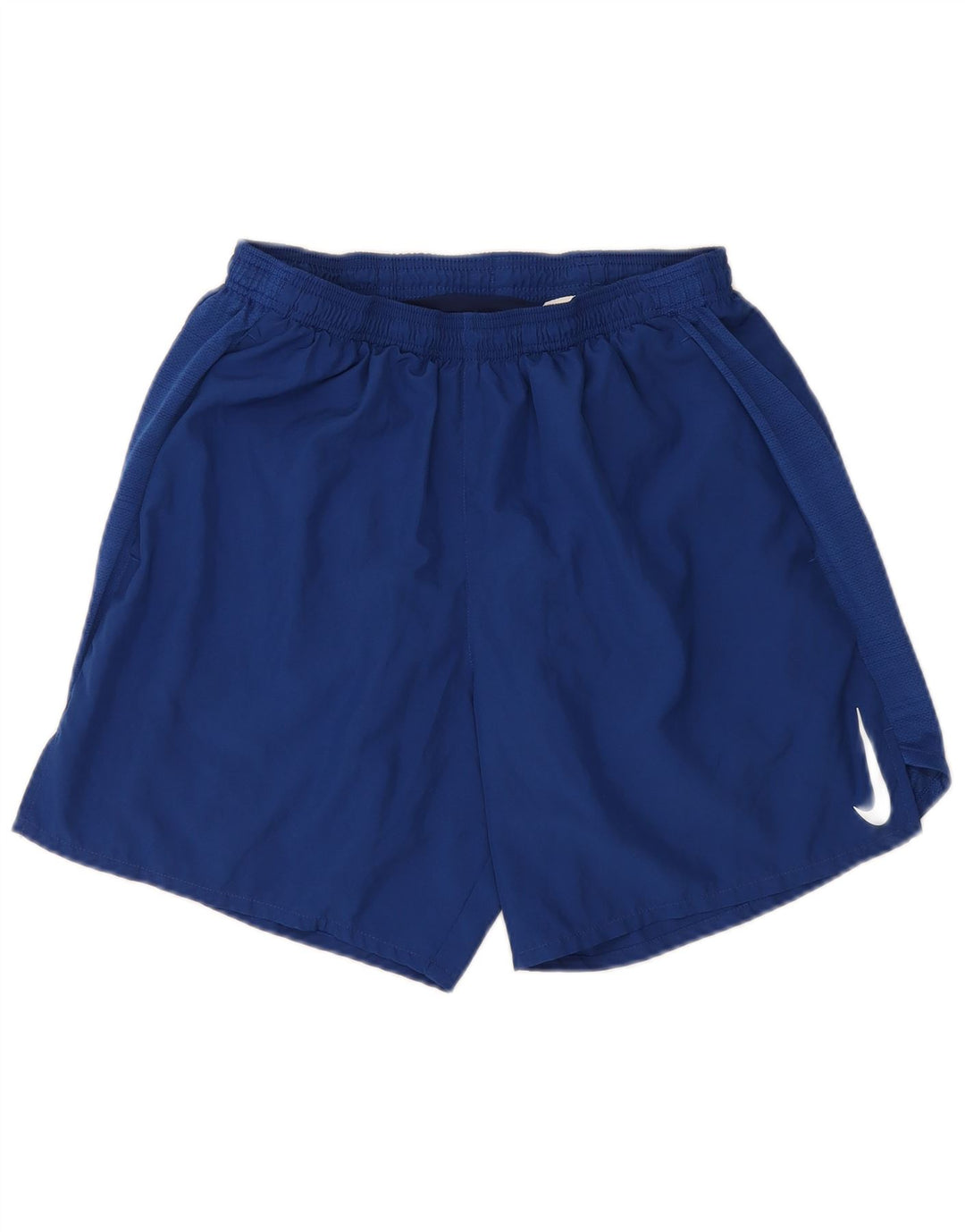 NIKE Mens Dri Fit Sport Shorts Large Blue Polyester